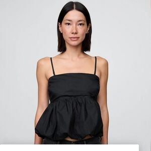 Cute GAP Poplin Bubble Top